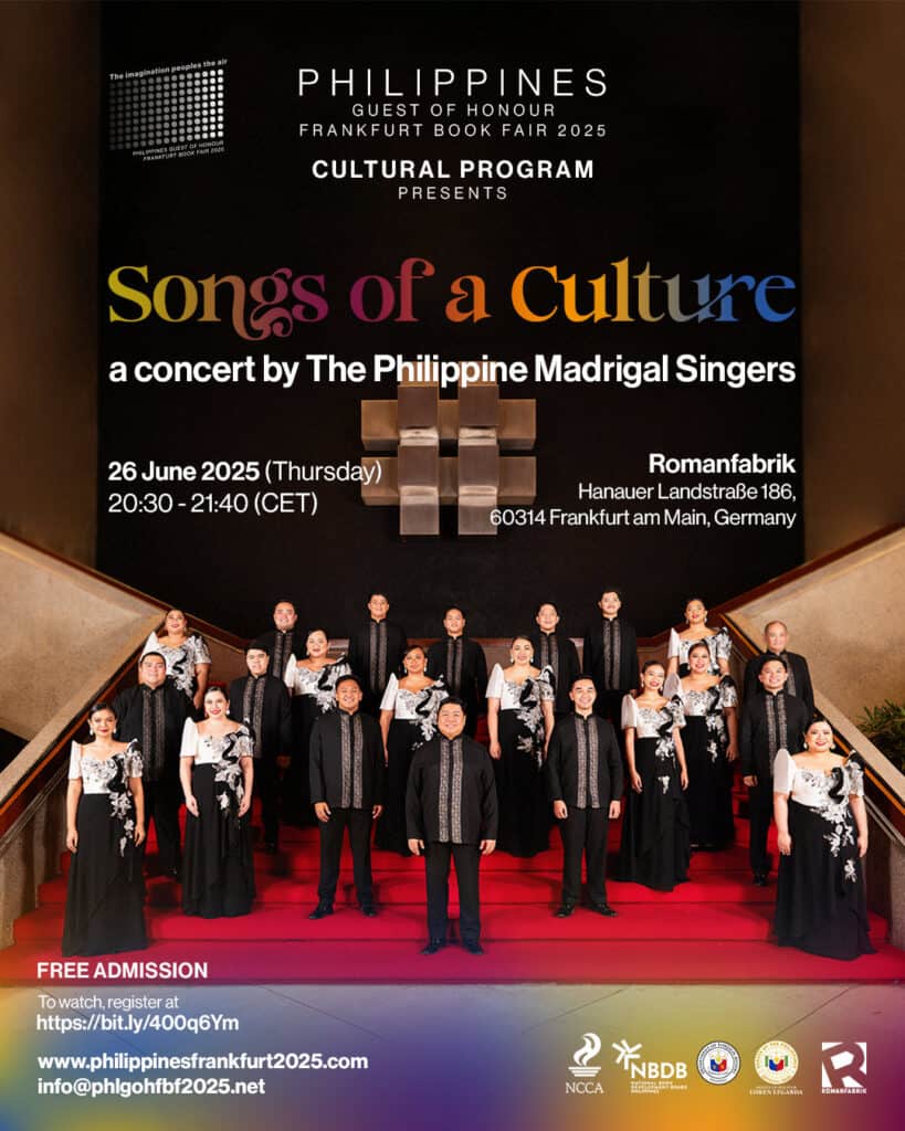Poster for Songs of a Culture event